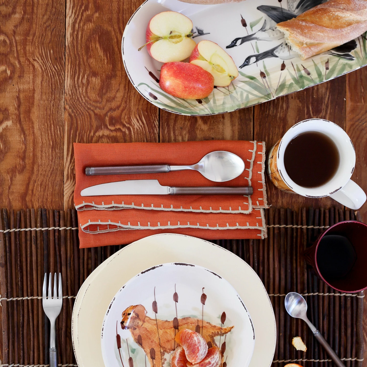 Budget ๐ VIETRI Wildlife Hunting ๐ถ Dog Salad Plate ๐ 3 Budget ๐ VIETRI Wildlife Hunting ๐ถ Dog Salad Plate ๐ - Image 3