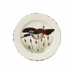 Deals ✨ VIETRI Wildlife Mallard Salad Plate 😉