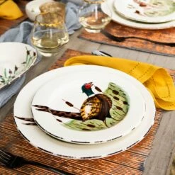Outlet 😍 VIETRI Wildlife Pheasant Salad Plate 🌟 -Tabletop Elegant shop WDL 7801P 4 61673dc1 375d 4ade 9b5e 7721150c8e13
