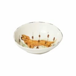 Best Sale โญ VIETRI Wildlife Hunting ๐ Dog Pasta Bowl ๐งจ