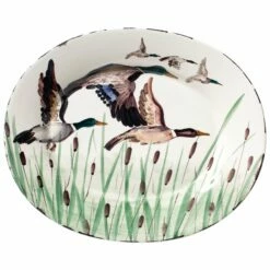 Discount 😍 VIETRI Wildlife Mallard Large Oval Platter 🔥