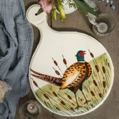 Deals ✨ VIETRI Wildlife Pheasant Cheese Board 🎉 -Tabletop Elegant shop WDL 7858P 3