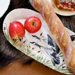 Best reviews of 🎁 VIETRI Wildlife Geese Small Oval Platter 👍 -Tabletop Elegant shop WDL 7877 LSALT 4